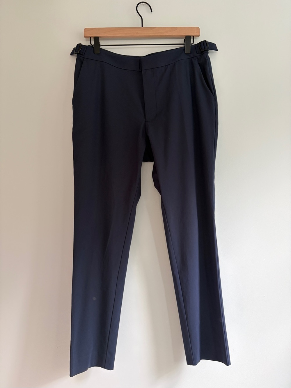 G/Fore Men's Tech Tab 4 Way Stretch Golf Pants Trouser Navy Blue 32x28 G4MS23B91 - Picture 2 of 12